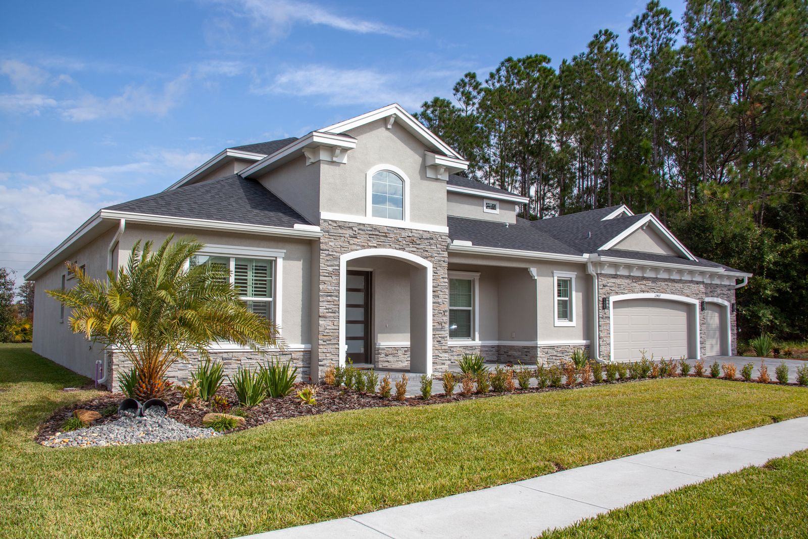 Single-family rental home of the type common in Waterford Lakes and Avalon Park, East Orlando